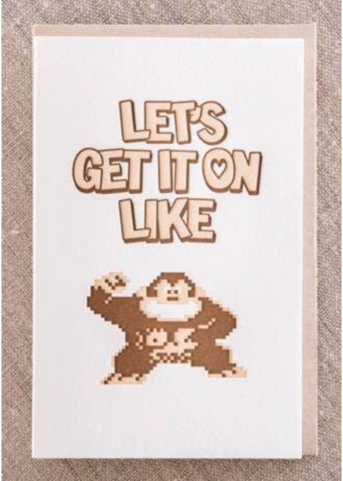 "Let’s Get It On" Greeting Card