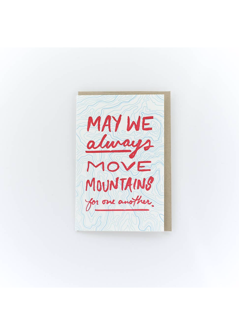 "Move Mountains" Greeting Card