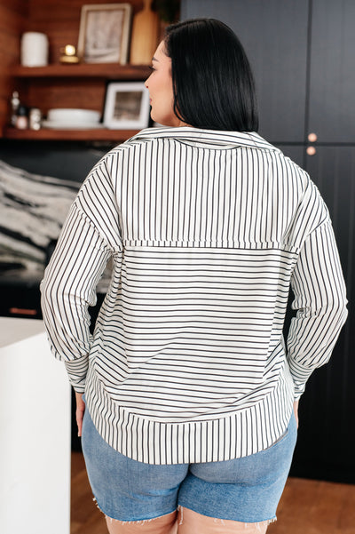 Call Me Yours Striped Pullover