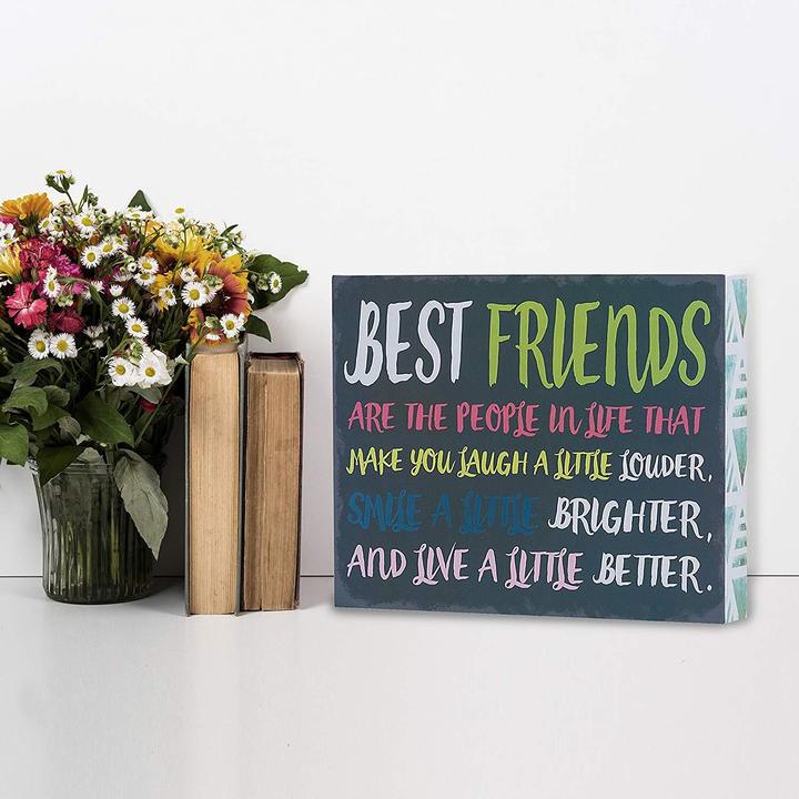 "Best Friends" Box Sign