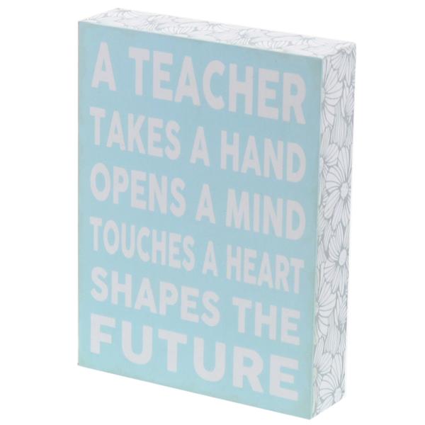 Teacher Gift Box Sign