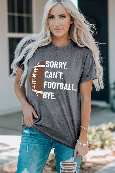 Football Graphic Short Sleeve T-Shirt