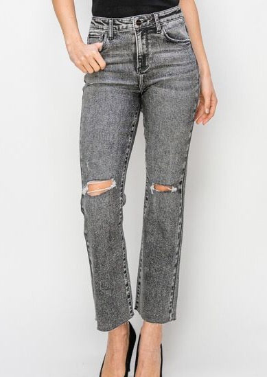 distressed denim by risen jeans