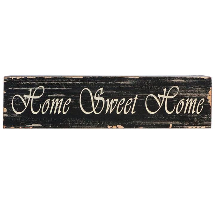 "Home Sweet Home" Wooden Box Sign